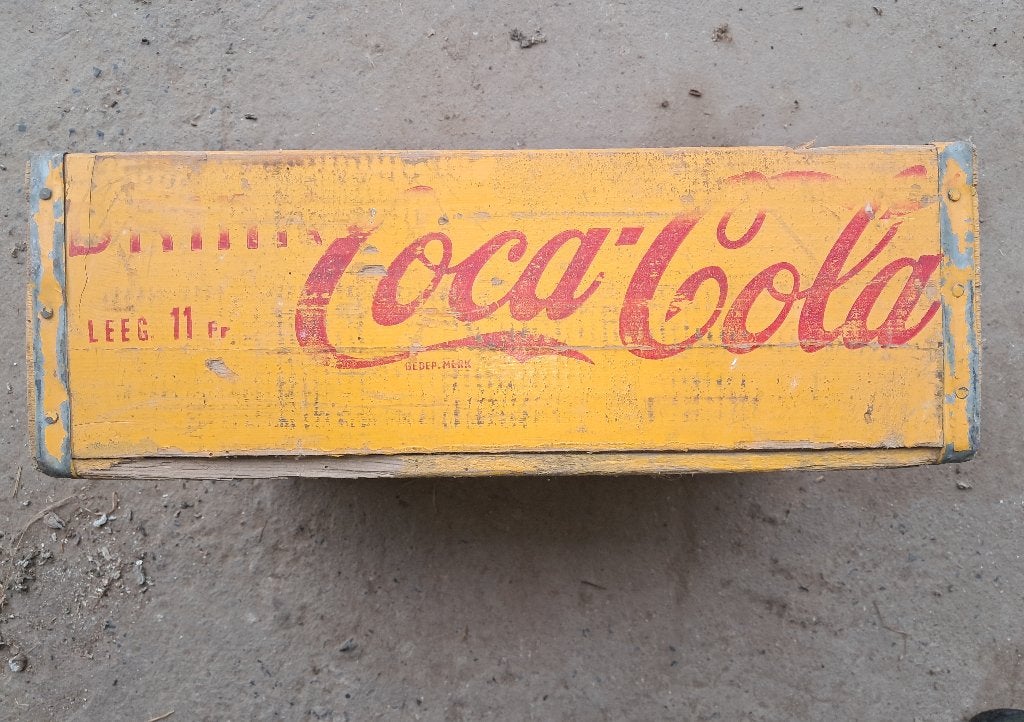 Vintage Coca Cola -, Verzamelen, Ophalen, Gebruikt, Verpakking