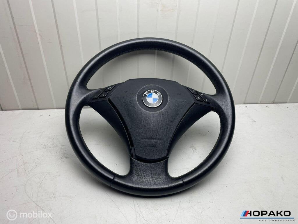 Stuurwiel leder BMW 5 serie E60 E61 - draaisleutel, Enlèvement ou Envoi, Einsteinlaan 5, rijswijk, Bmw, Utilisé