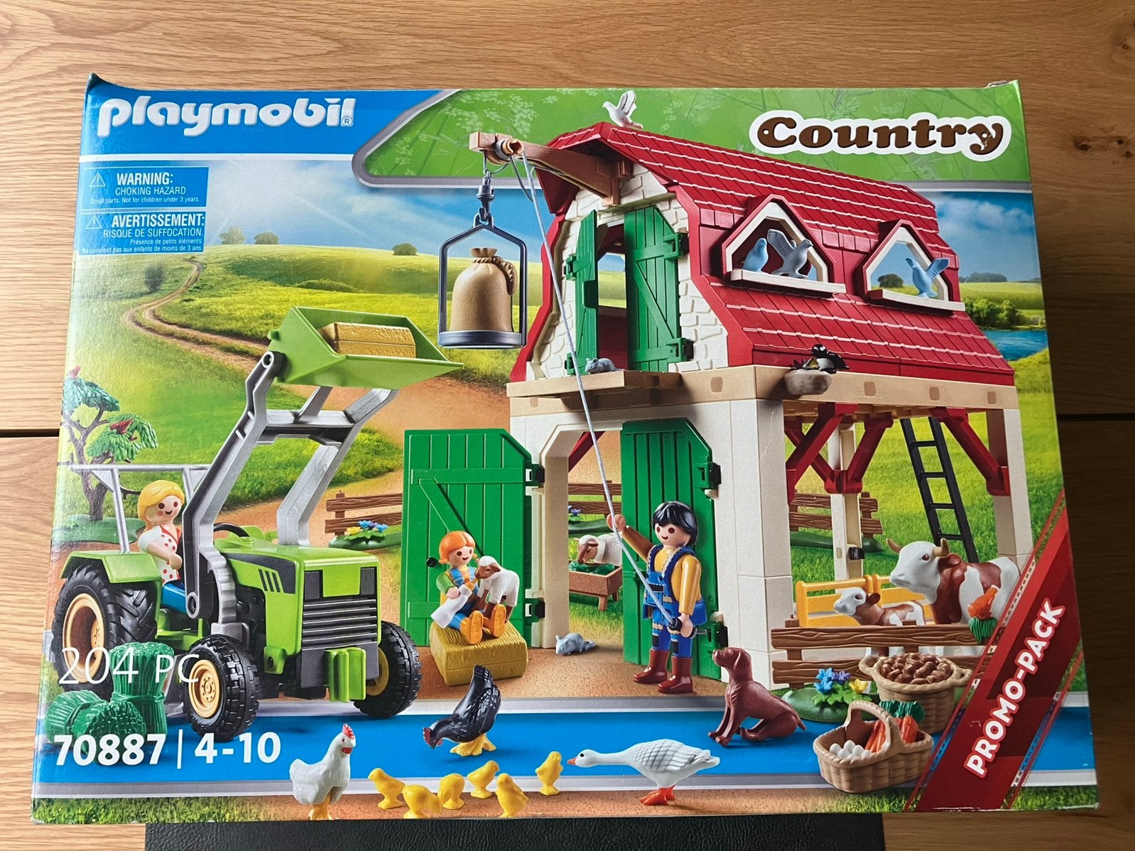 Playmobil boerderij met dieren 70887, Ophalen, Gebruikt, Complete set, Overige typen