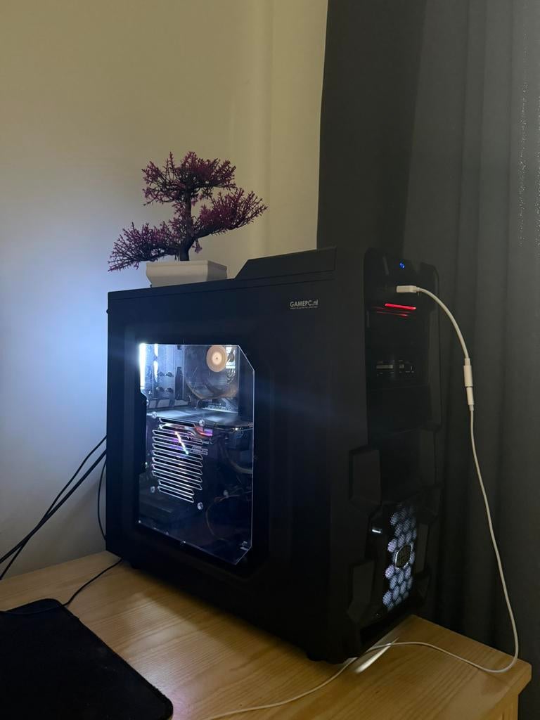 Gaming pc, Informatique & Logiciels, Ordinateurs de bureau, Comme neuf, HDD, Gaming, Enlèvement ou Envoi