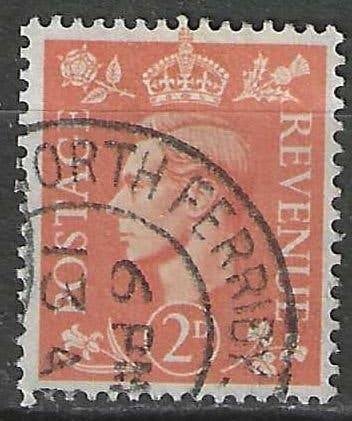 Grande-Bretagne 1937-1947 - Yvert 212 - Georges VI (ST), Envoi, Affranchi
