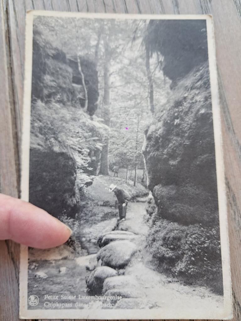 Ancienne description de l'emballage : Petite Suisse, Luxembo, Enlèvement ou Envoi