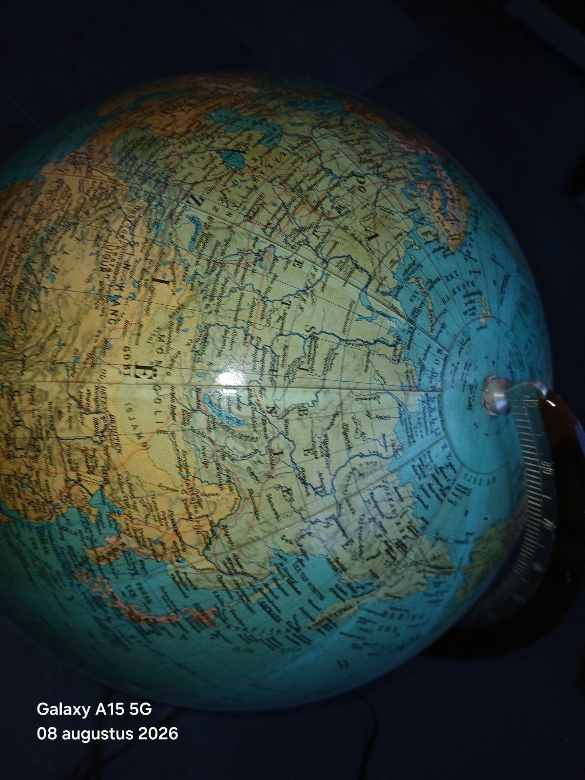 wereldbol, Huis en Inrichting, Woonaccessoires | Wereldbollen, Ophalen, Antieke wereldbol