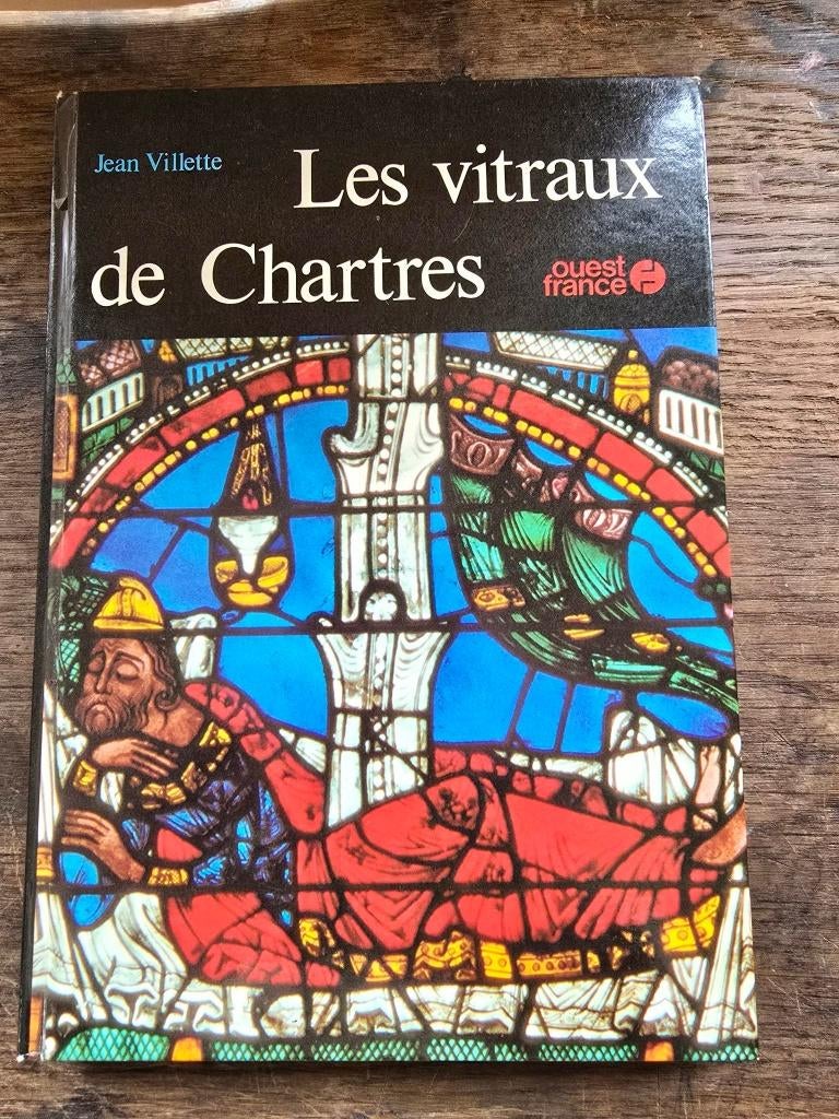 Les vitraux de Chartres Jean Villette, Livres, Art & Culture | Architecture, Utilisé, Architecture général, Enlèvement ou Envoi