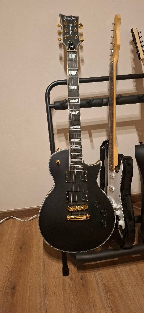 Harley Benton SC-1000 SBK Progressive Line, Musique & Instruments, Instruments à corde | Guitares | Électriques, Enlèvement, Comme neuf