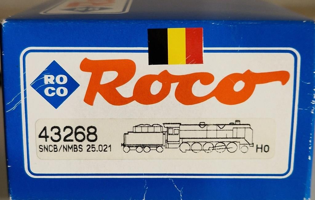 Roco (HO) Type 25.021 (43268)NMBS/SNCB 120€ of een goed bod, Ophalen of Verzenden, Zo goed als nieuw, Roco, Gelijkstroom