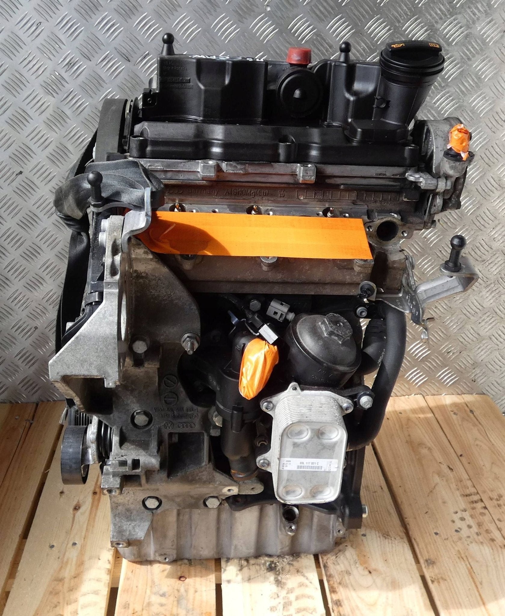 Moteur CFWA Nu POLO FABIA ROOMSTER IBIZA SEAT SKODA VW, Envoi, Utilisé, Skoda