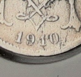 België – 5 cent – 1910-Fr. (Ref 041-2), Postzegels en Munten, Ophalen of Verzenden, Metaal, Losse munt