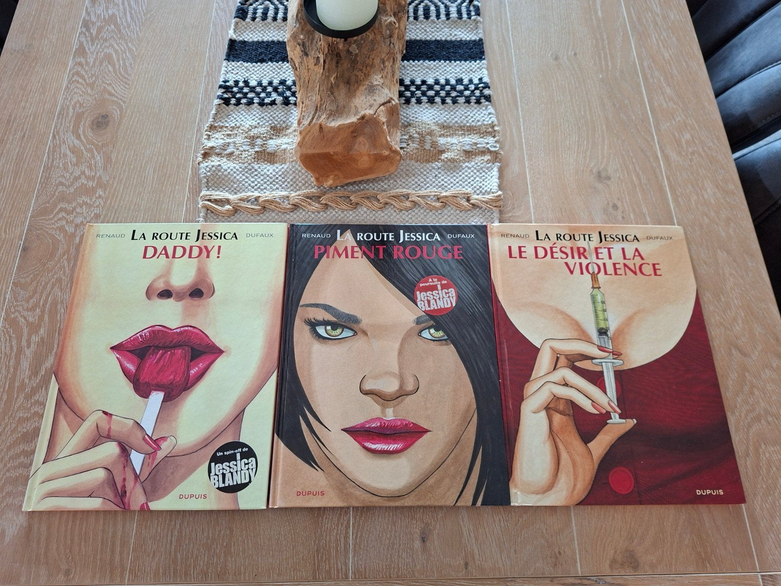 3BD La Route de Jessica Renaud Dufaux, Boeken, Meerdere stripboeken, Ophalen, Zo goed als nieuw, Renaud-Dufaux