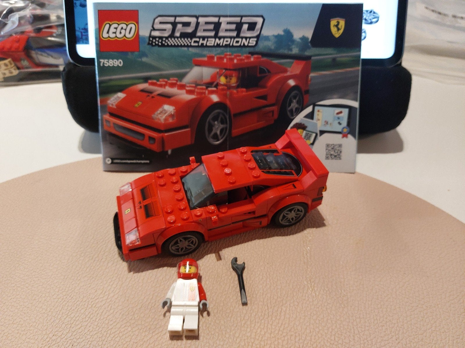 Lego Speed Champions 75890 Ferrari F40 Competizione, Enlèvement ou Envoi, Lego, Instructions incluses, Speed Champions