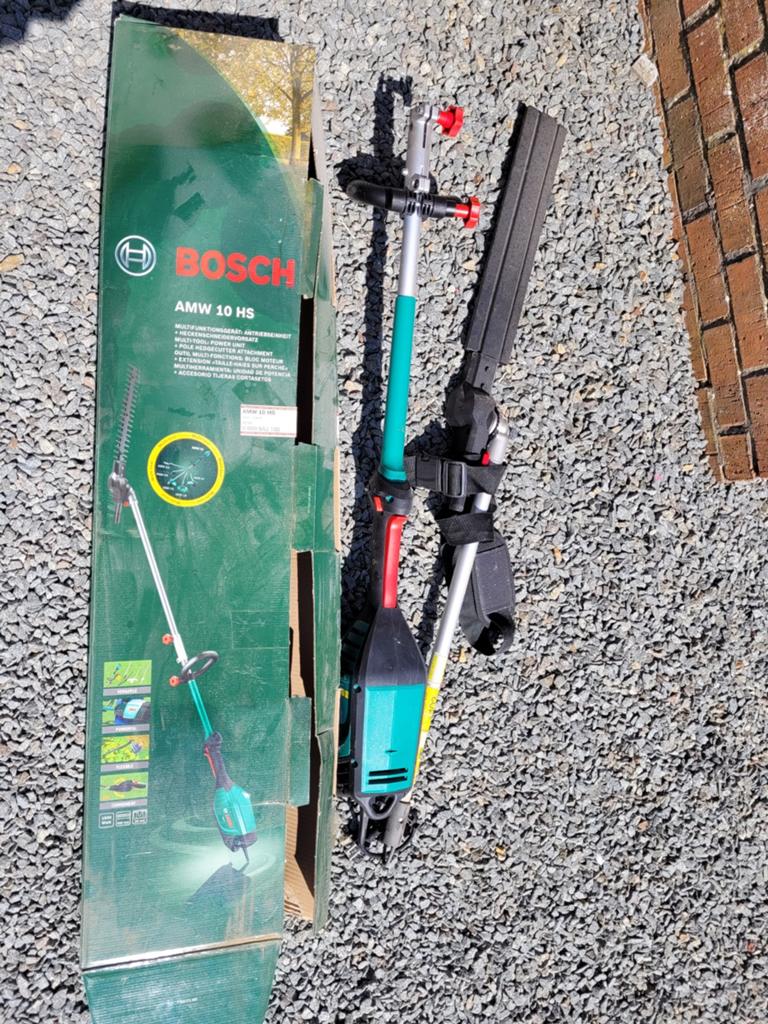 Taille haie électrique Bosch AMW 10HS sur poteau  1000watt, Ophalen, Elektrisch