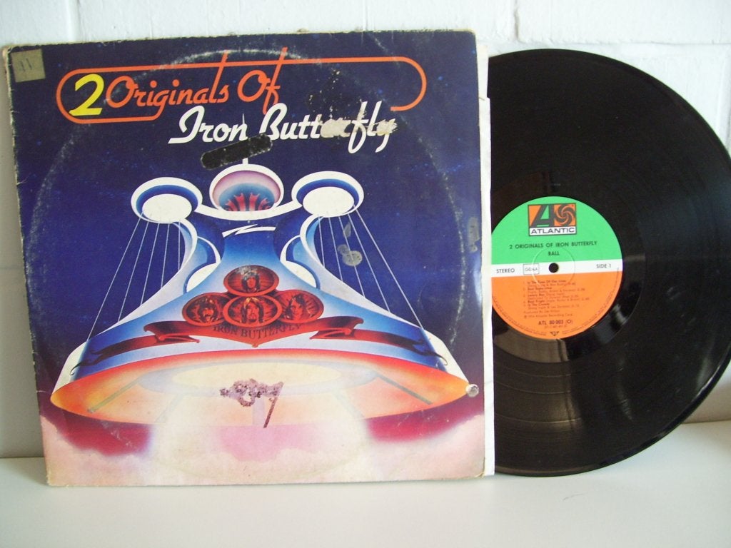IRON BUTTERFLY  2 originals of  ( 2 lps ), CD & DVD, Vinyles | Rock, Rock psychédélique, Enlèvement ou Envoi, Utilisé, LP