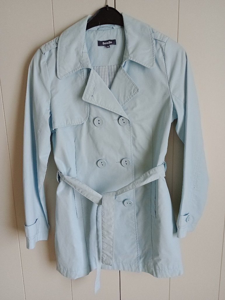 trenchcoat zomerjas maat small perfecte staat, Taille 36 (S), Bel & Bo, Comme neuf, Enlèvement
