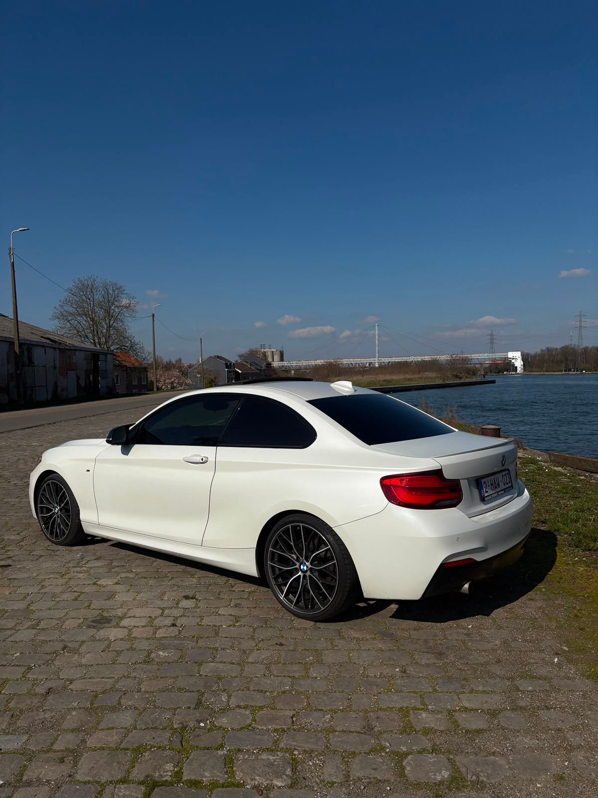 BMW 218D, Cuir, Intérieur cuir, Euro 6, Noir