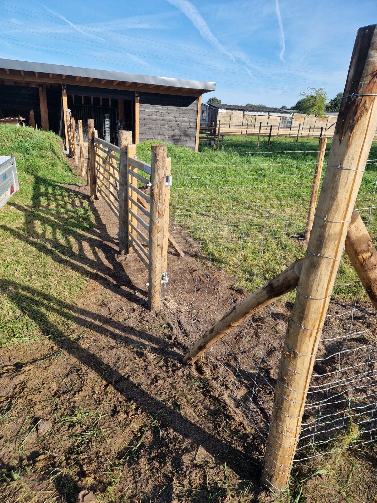 Landelijke omheiningen, fruithagen. verkoop en plaatsing, Ophalen of Verzenden, Hout