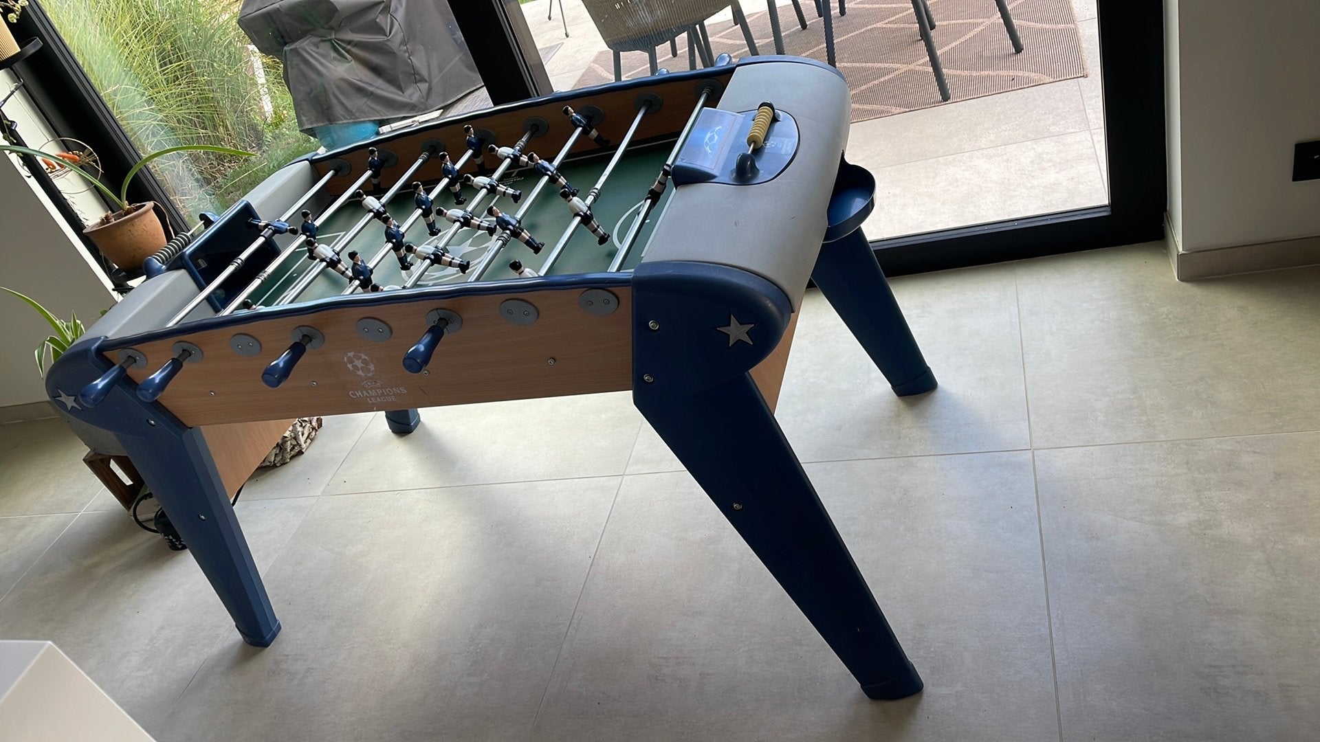 Kickertafel, Enlèvement, Utilisé