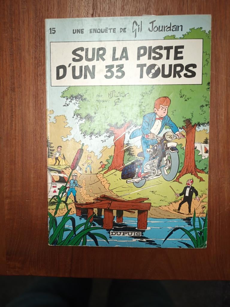 Gil Jourdan sur la piste d'un 33 tours, Envoi