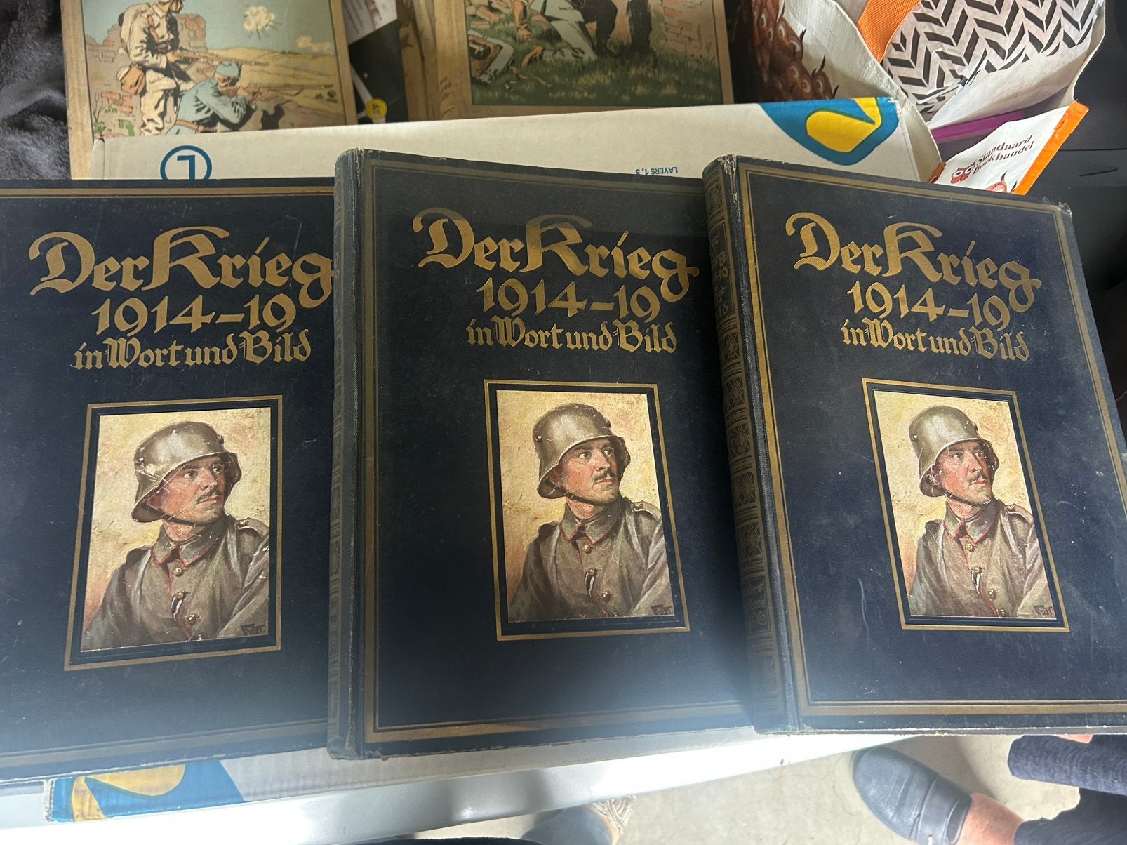 Boeken 14-18 duitse, Boeken, Ophalen, Gelezen