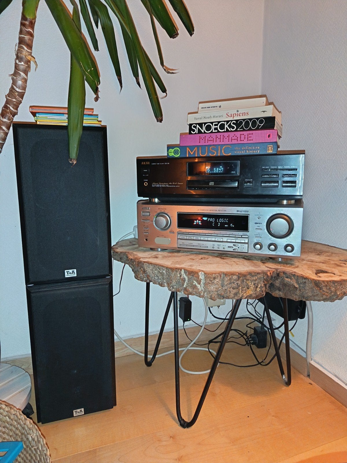 Geluidsinstallatie + cd- & platenspeler, Enlèvement