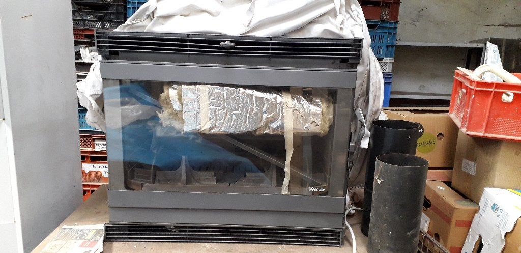Insert Deville, Bricolage & Construction, Chauffage & Radiateurs, Enlèvement, Comme neuf, 800 watts ou plus, Thermostat