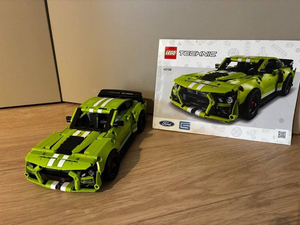 LEGO Ford Mustang Shelby GT500 42138, Ophalen, Lego, Zo goed als nieuw, Technic