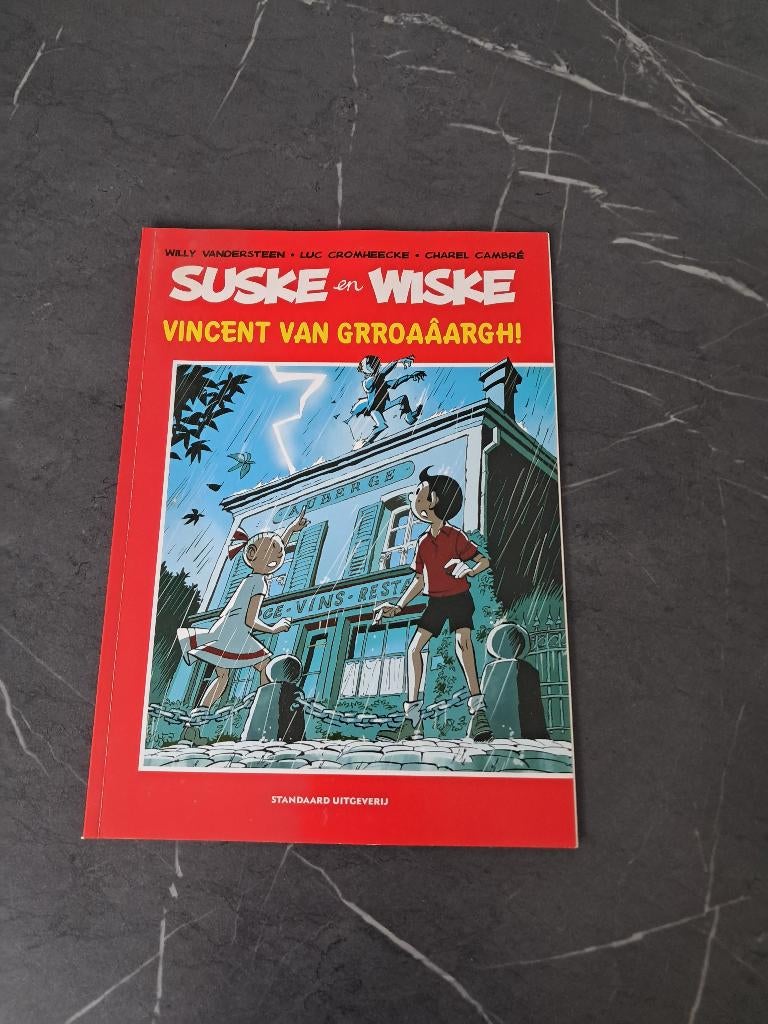 Suske en Wiske "Vincent van GRROAARGH" (2024), Eén stripboek, Ophalen of Verzenden, Zo goed als nieuw