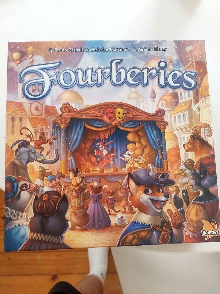 Fourberie jeu de société, Trois ou quatre joueurs, Enlèvement ou Envoi, Comme neuf, Bombyx & Matagot