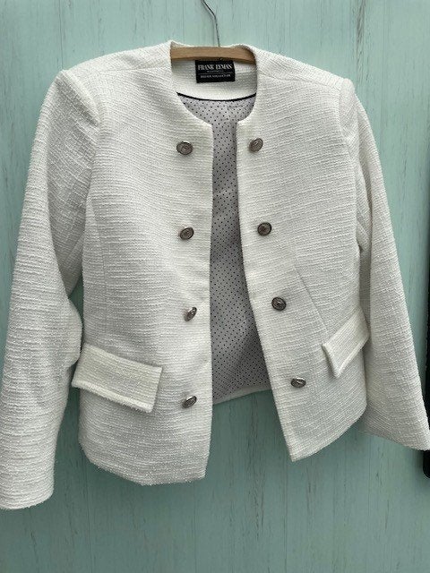 vest Prachtig witte nieuwe dames vest merk Frank Lyman t M, Ophalen, Maat 38/40 (M)
