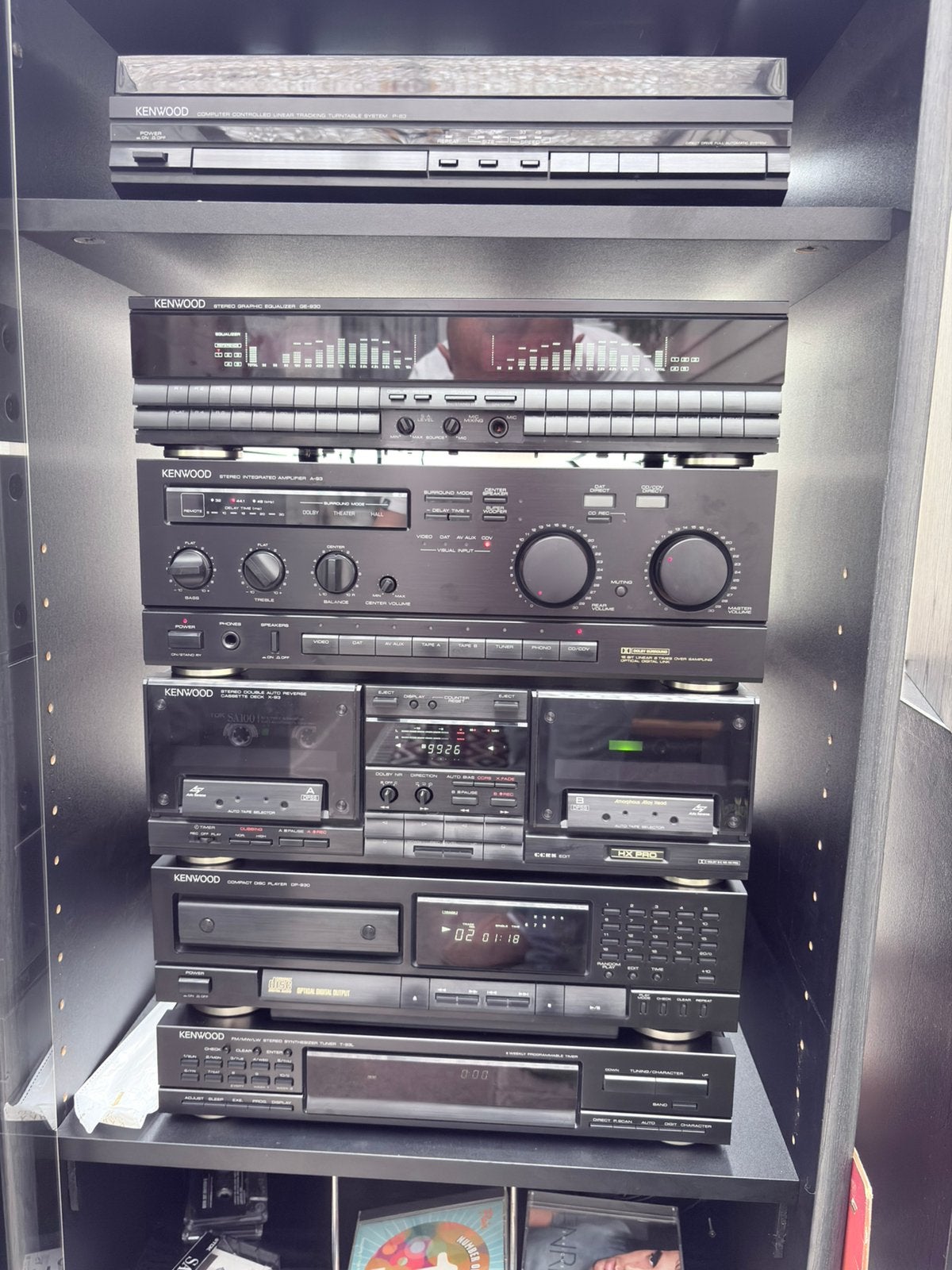 Kenwood M93, Enlèvement, Comme neuf, Haut-parleurs