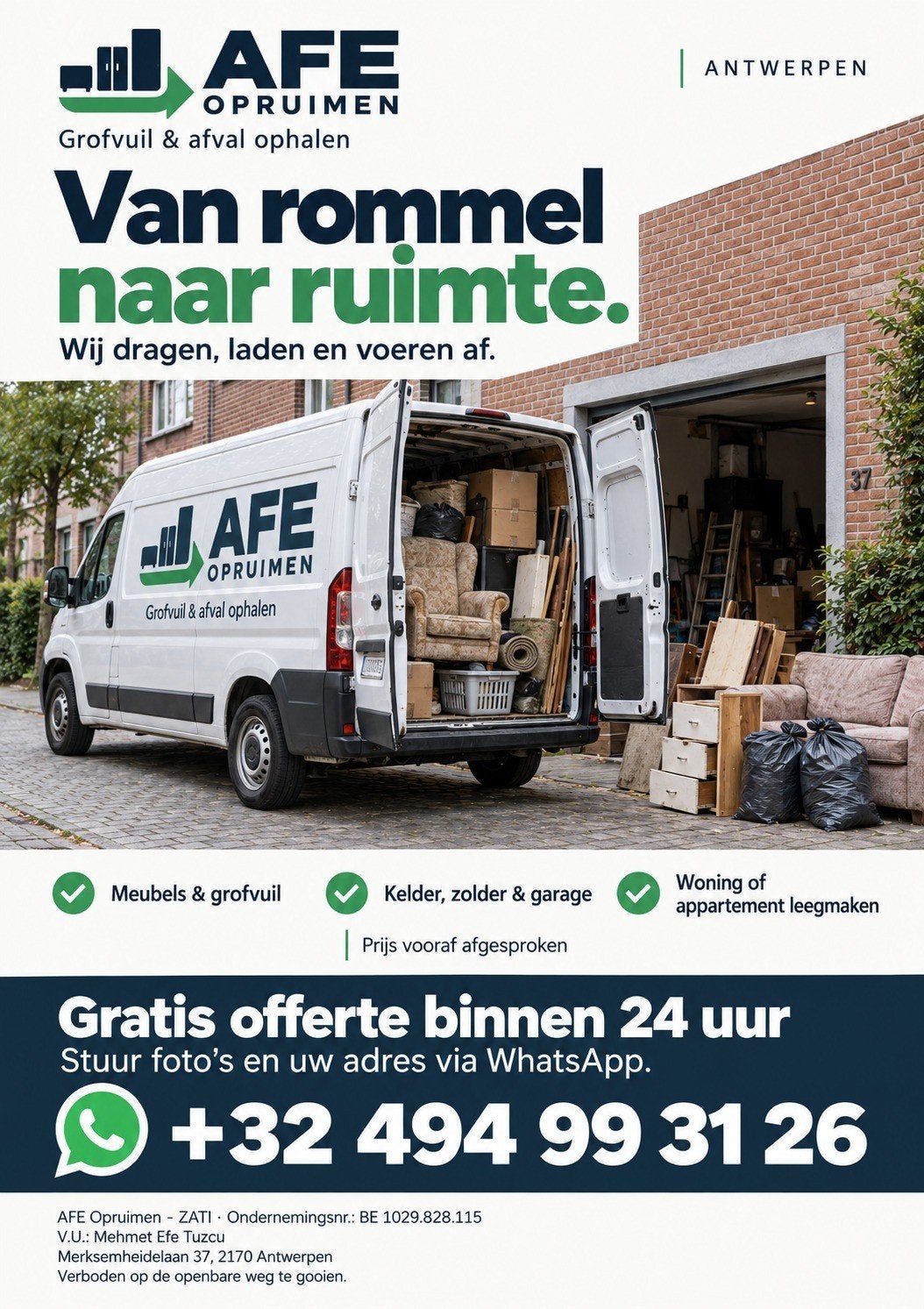 Grofvuil & Afval Ophalen