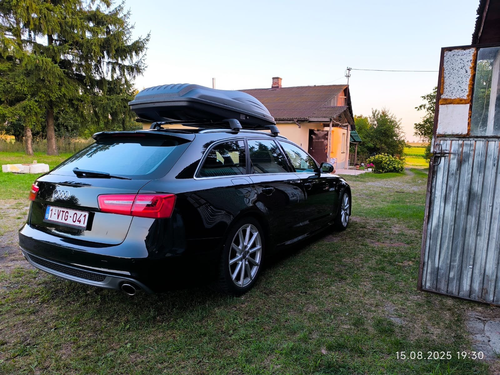 Audi A6C7 Avant 2.0TDI ULTRA EURO 6 3xS-LINE onderhandelbaar, Euro 6, Noir, 5 portes, Automatique