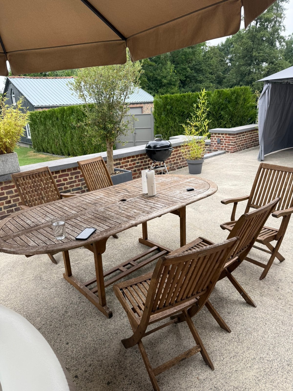 Table de jardin, Jardin & Terrasse, Enlèvement ou Envoi, Utilisé