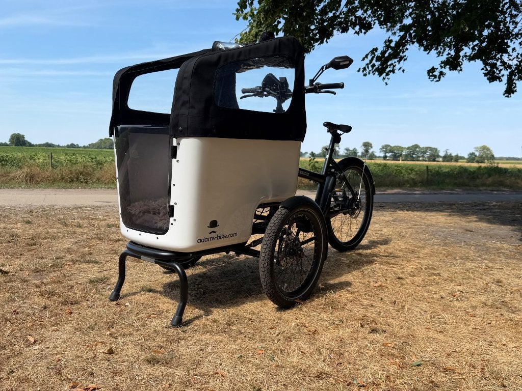 Neusje van de zalm bakfiets, Zo goed als nieuw, 2 kinderen, Elektrisch, Ophalen