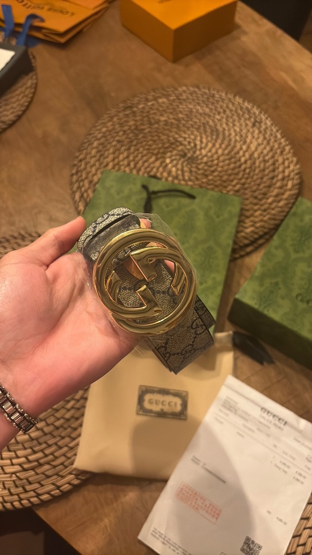 riem, Kleding | Heren, Riemen en Ceintuurs, Ophalen, 95 tot 105 cm, Overige kleuren, Echt leder