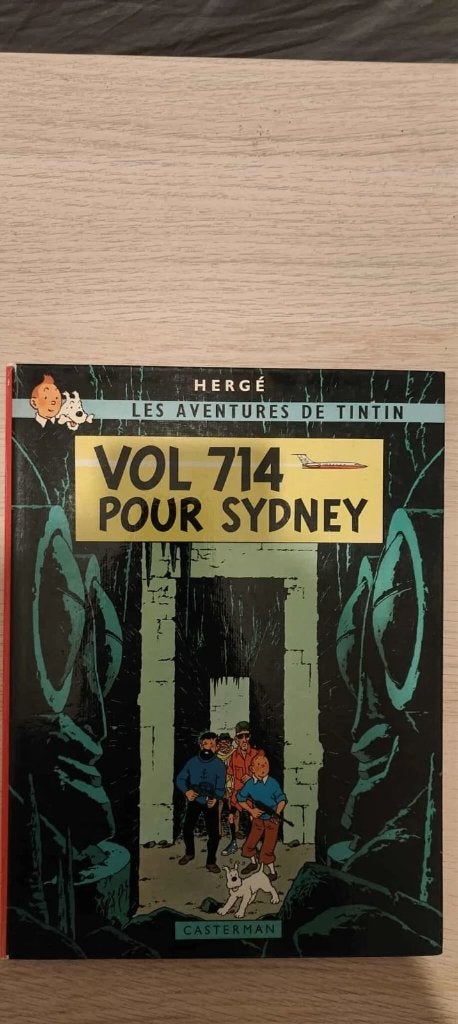 TINTIN Vol 714 pour sydney B 37 2ème tirage 1968, Livres, Enlèvement ou Envoi, Une BD, Comme neuf, Hergé.