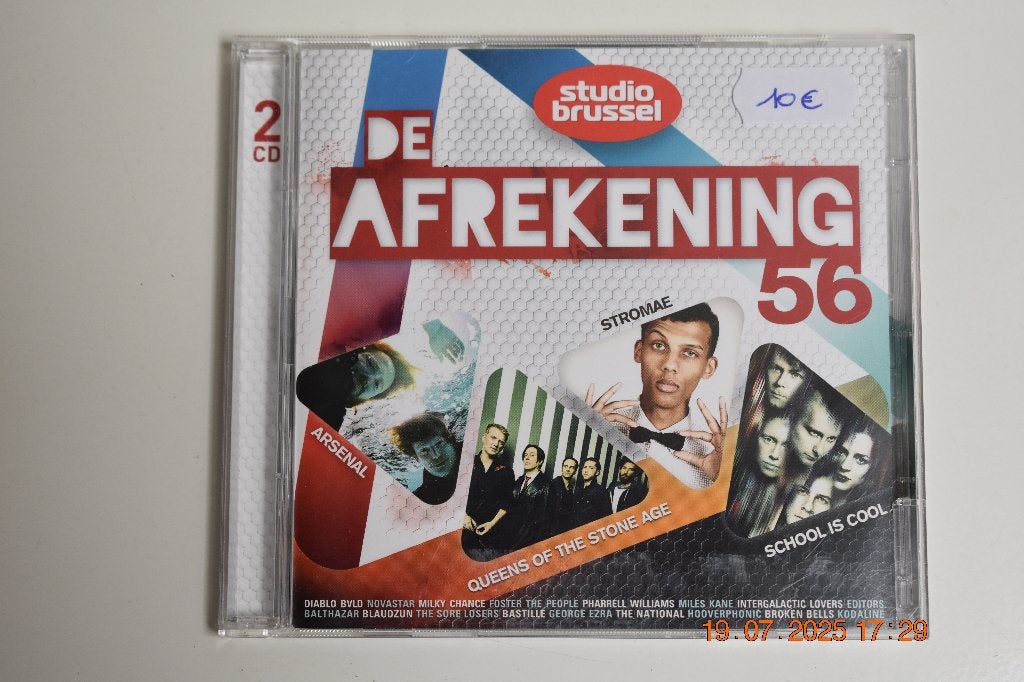 cd : Studio Brussel - De Afrekening 56 (2 cd's), Ophalen of Verzenden, Gebruikt
