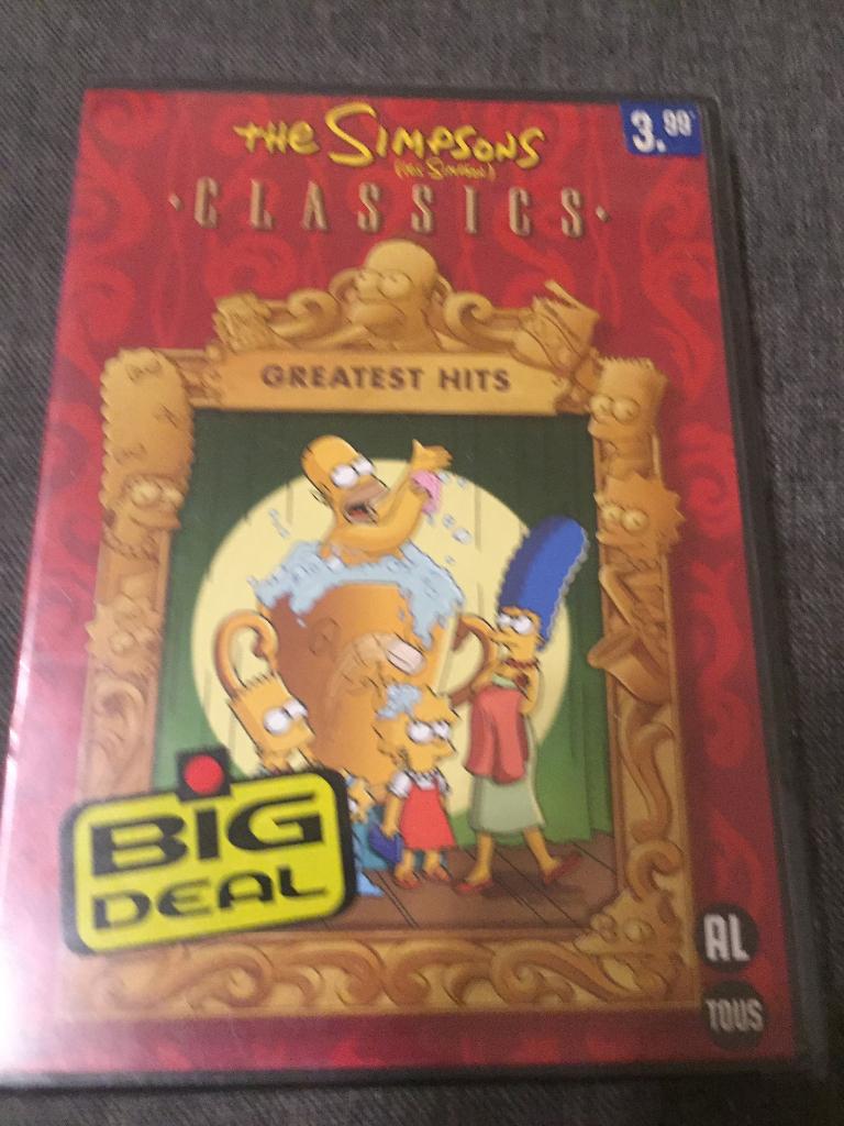 DVD film The Simpons Greatest hits, Cd's en Dvd's, Alle leeftijden, Ophalen of Verzenden, Komedie, Nieuw in verpakking
