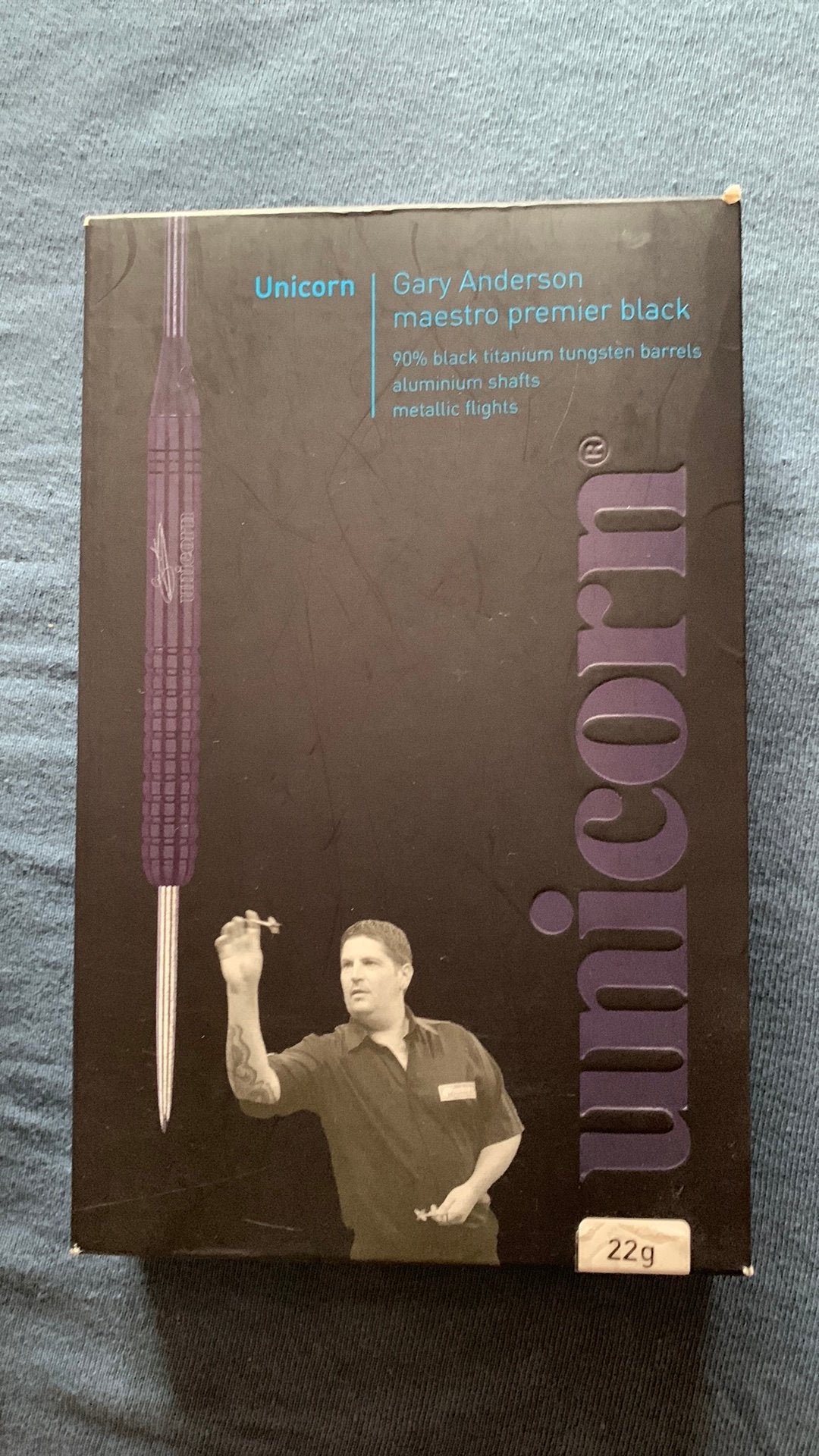 Gary Anderson Black titanium heel zeldzaam setje !, Sport en Fitness, Ophalen of Verzenden, Zo goed als nieuw