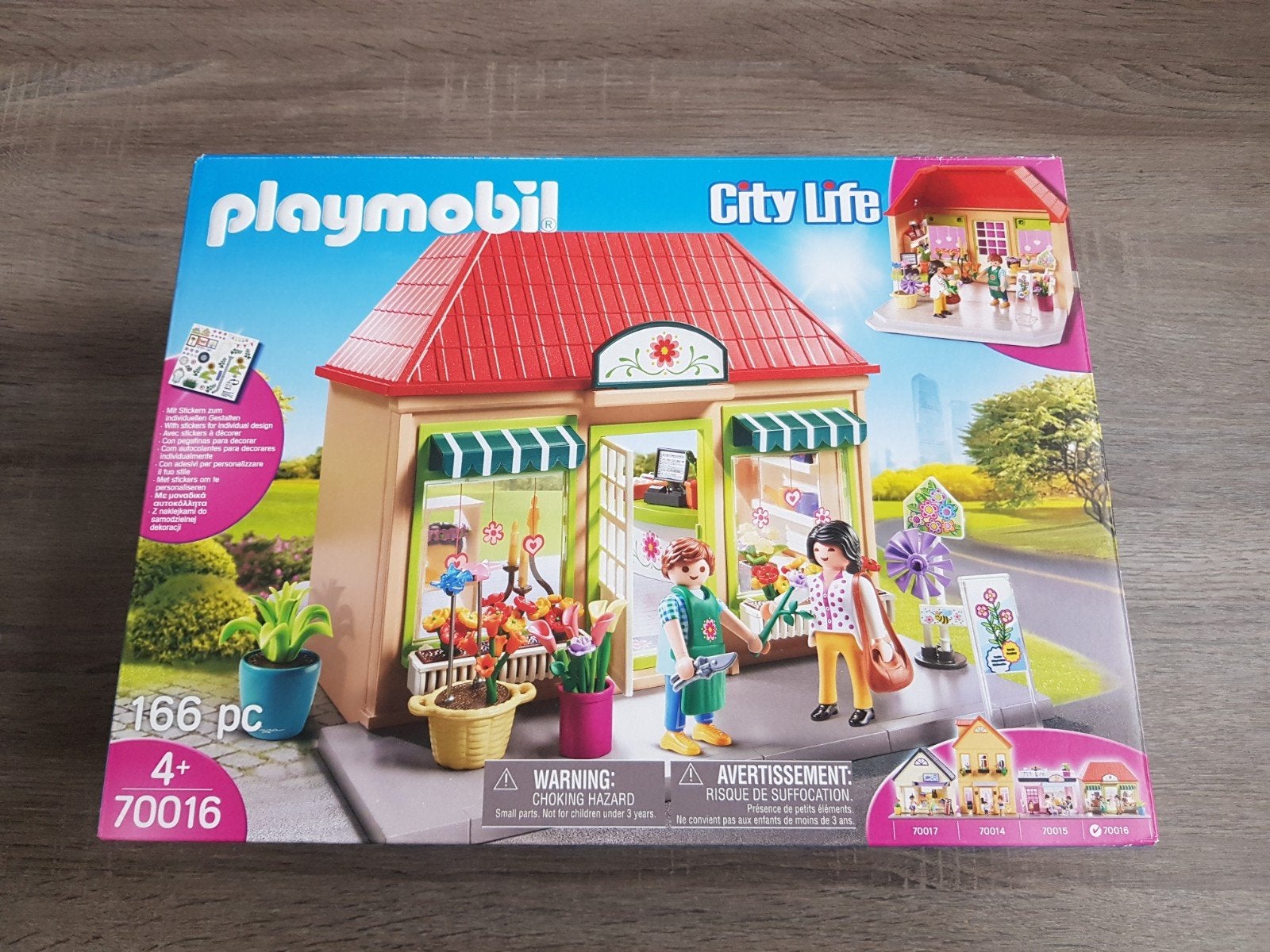 Playmobil City Life bloemenwinkel 70016, Kinderen en Baby's, Speelgoed | Playmobil, Gebouw, Complete set, Ophalen of Verzenden