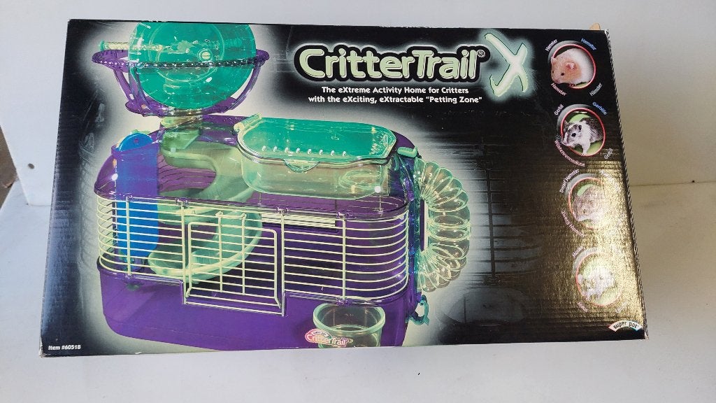 Nieuwe CritterTrail X Hamsterkooi | Vintage rare edition, Dieren en Toebehoren, Ophalen of Verzenden, Nieuw