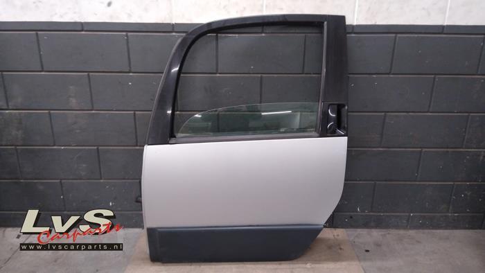 Portier 4Deurs links-achter van een Skoda Roomster (LA7W), Gebruikt, -, Deur, -