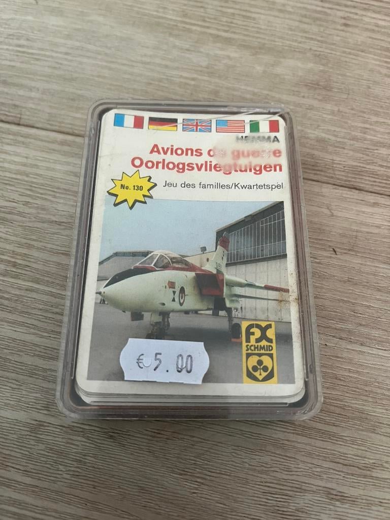 Vintage kwartetspel jaren 70, Verzamelen, Ophalen of Verzenden, Zo goed als nieuw