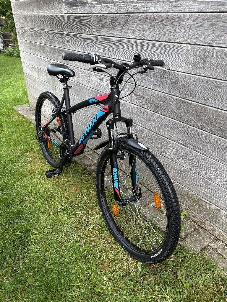 Vélo VTT B'TWIN ROCKRIDER 340 26 pouces, Vitesses, Frein sur jante, 26 pouces ou plus, Comme neuf