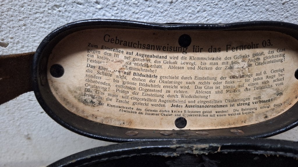 Zeldzame E leitz wetzlar D.F.3 dienstglass, Enlèvement ou Envoi