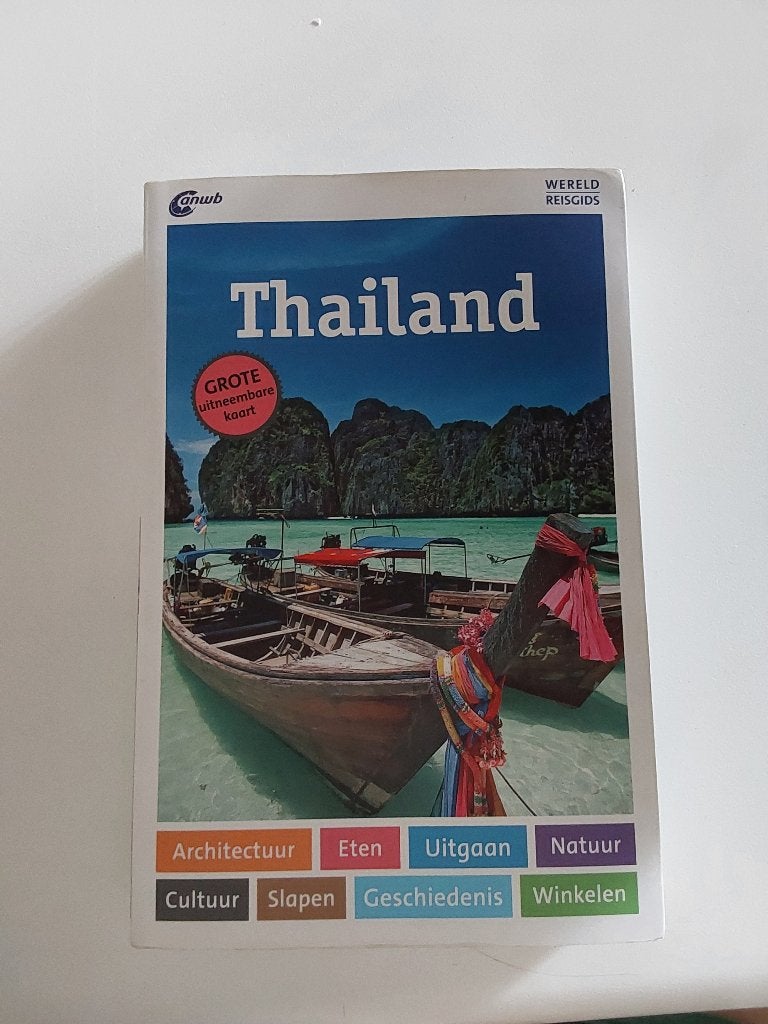Reisgids Thailand, Livres, Guides touristiques, Guide ou Livre de voyage, Enlèvement ou Envoi, Comme neuf, Vendu en Flandre, pas en Wallonnie