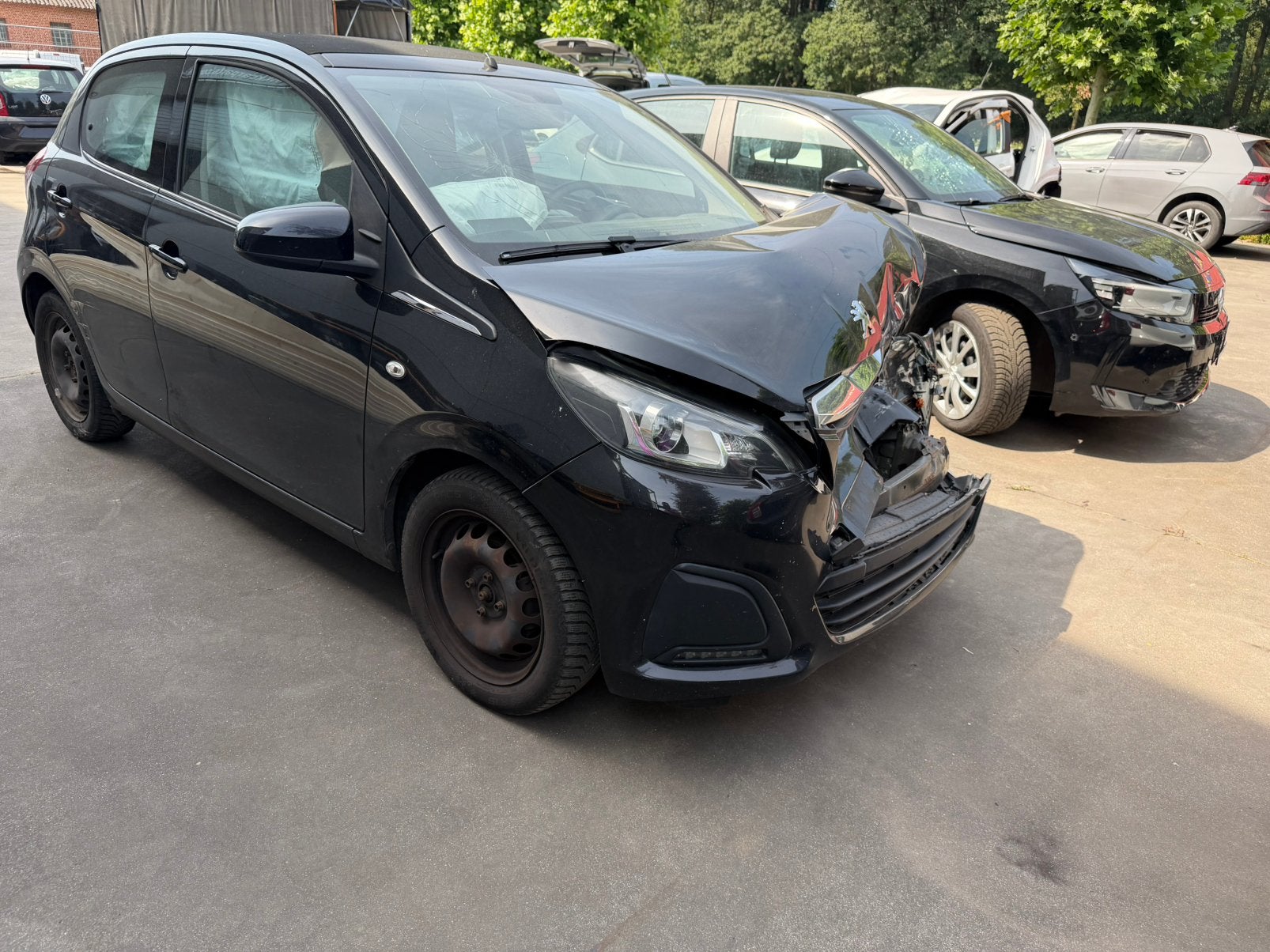 Peugeot 108 beinze 2018, Auto diversen, Ongevalwagen, Ophalen of Verzenden, Peugeot
