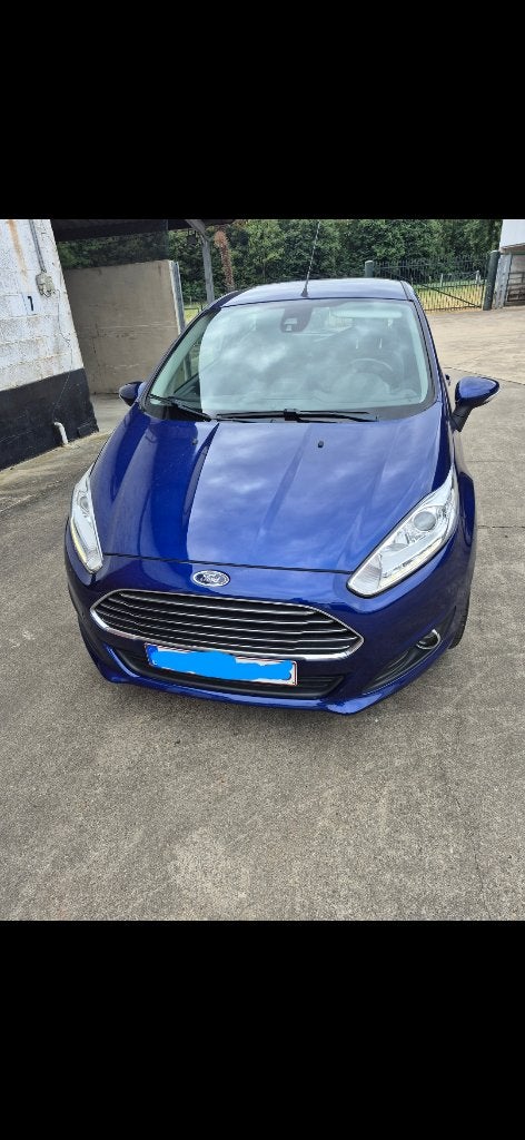 Ford Fiësta, Auto's, Euro 6, Blauw, Particulier, Onderhoudsboekje