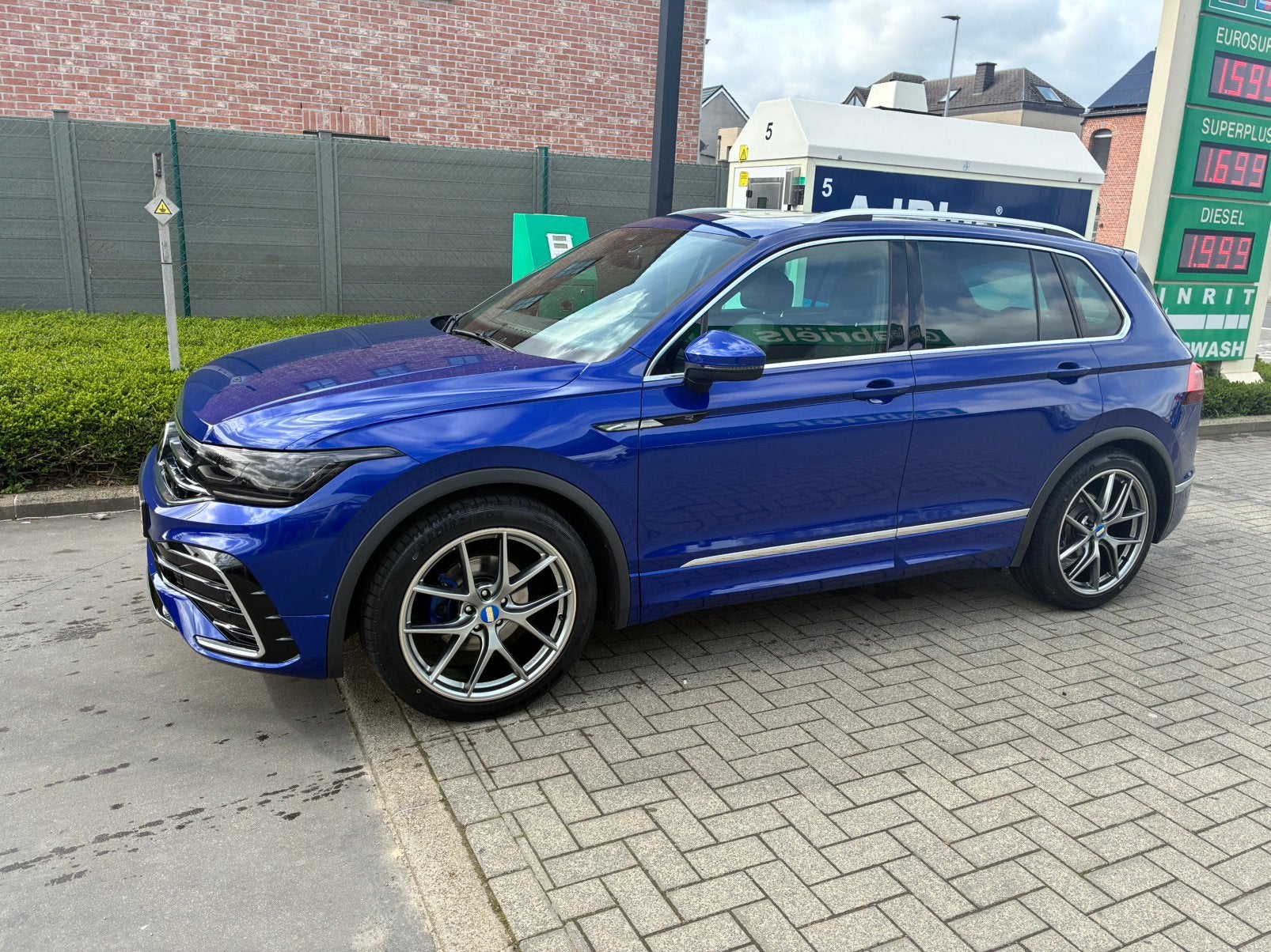 Tiguan 1.5 tsi 150 pk 2021, Auto's, 4 cilinders, Blauw, Verblindingsvrij grootlicht, 5 zetels