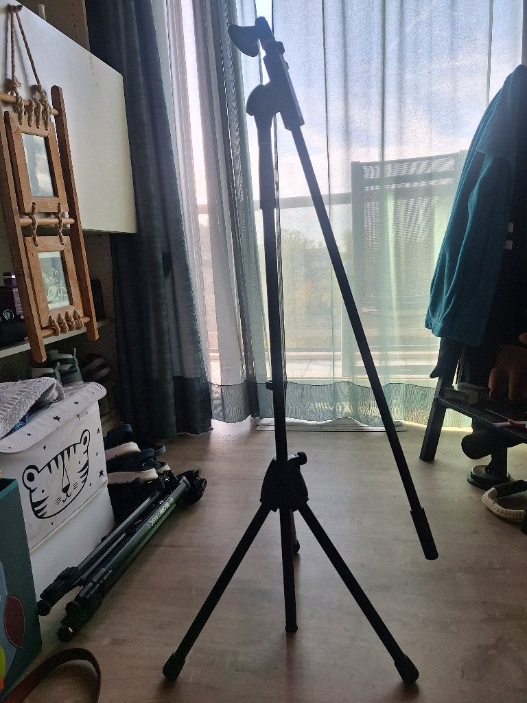 Microstatief met hengelarm Konig & Meyer, Audio, Tv en Foto, Ophalen, Zo goed als nieuw, Audio