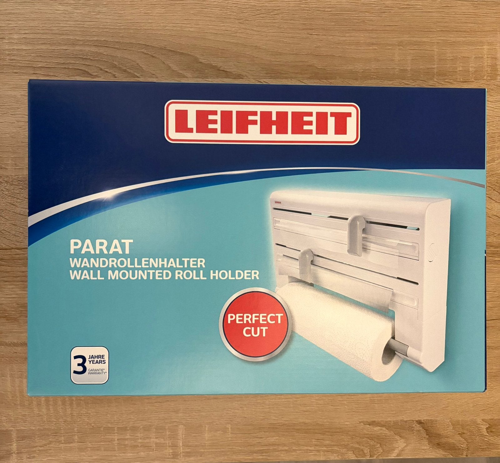Leifheit dispenser voor wandrollen, Huis en Inrichting, Ophalen of Verzenden, Nieuw, Kunststof, Wit